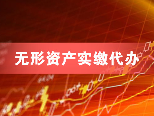 湘乡无形资产实缴资本代办